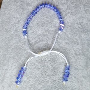 Beautiful Blue/Purple Crystal Bracelet
